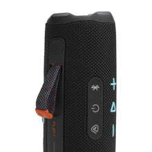Load image into Gallery viewer, JBL Flip 7 - Portable Waterproof and Drop-Proof Speaker, Bold JBL Pro Sound with AI Sound Boost, 16Hrs of Playtime, and PushLock System with Interchangeable Accessories (Black) (Renewed)
