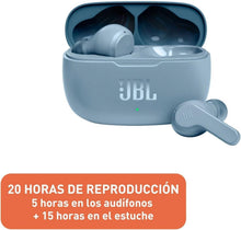 Load image into Gallery viewer, JBL Vibe 200TWS True Wireless Earbuds - Blue (Renewed)
