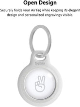 Load image into Gallery viewer, Belkin AirTag Case Keychain with Reflector MSC003bt
