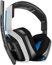 Load image into Gallery viewer, ASTRO Gaming A20 Wireless Headset Gen 2 for PlayStation 5, PlayStation 4, PC &amp; Mac - White/Blue (Renewed)
