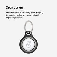 Load image into Gallery viewer, Belkin Apple AirTag Secure Holders with Key Ring - Durable, Scratch-Resistant Case with Open Face &amp; Raised Edges

