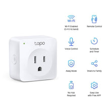 Load image into Gallery viewer, TP-Link Tapo Smart Plug Mini, Smart Home Wifi Outlet Works with Alexa Echo &amp; Google Home, No Hub Required, New Tapo APP Needed (P100 2-pack) (Renewed)

