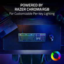 Load image into Gallery viewer, Razer DeathStalker V2 Gaming Keyboard: Low Profile Optical Switches Linear Red - Durable Coated Keycaps - Aluminum Top Plate - Multi Function Roller &amp; Media Button - Chroma RGB - Snap Tap

