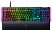 Load image into Gallery viewer, Razer BlackWidow V4 Mechanical Gaming Keyboard: Green Switches Tactile &amp; Clicky - Chroma RGB - 6 Dedicated Macro Keys - Magnetic Wrist Rest - Doubleshot ABS Keycaps - Multi-Function Roller &amp;Media Keys
