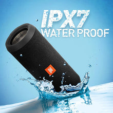 Load image into Gallery viewer, JBL Flip 3 Stealth Edition Waterproof Portable Bluetooth Speaker with Rich Deep Bass Black
