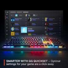 Load image into Gallery viewer, SteelSeries Apex Pro Mini HyperMagnetic Gaming Keyboard – Adjustable Actuation – Compact 60% Form Factor – RGB – PBT Keycaps – USB-C (Renewed)
