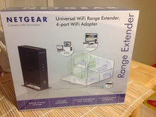 Load image into Gallery viewer, Netgear WN2000RPT-111NAS N300 WiFi Range Extender, Black (Renewed)
