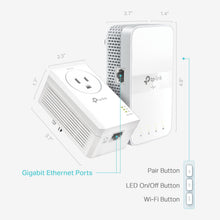 Load image into Gallery viewer, TP-Link Powerline WiFi Extender
