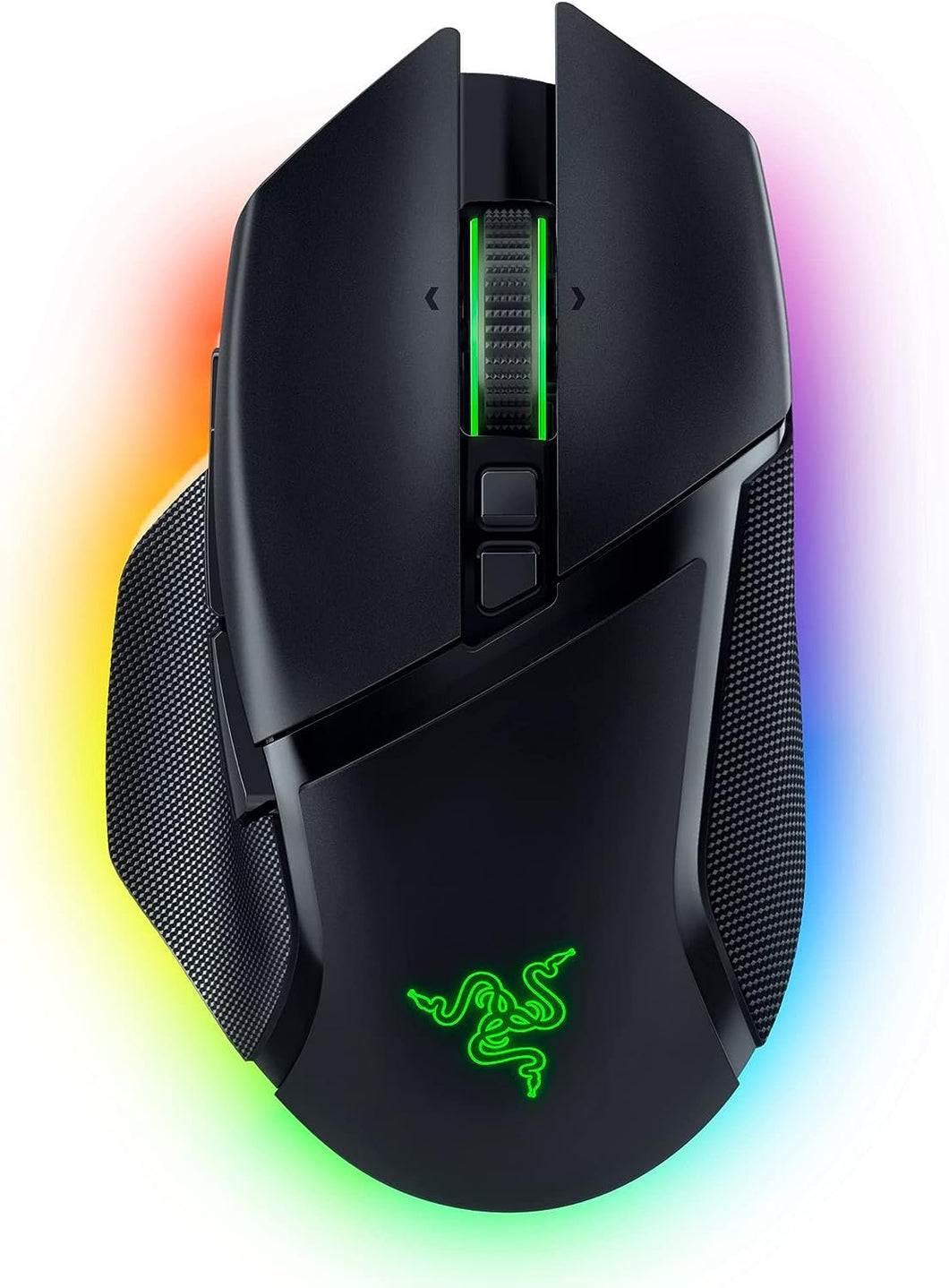 Razer Basilisk V3 Pro Customizable Wireless Gaming Mouse: Fast Optical Switches Gen-3 - HyperScroll Tilt Wheel - Chroma RGB - 11 Programmable Buttons - Focus Pro 30K Sensor - Classic Black