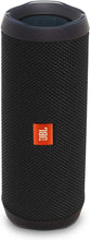Load image into Gallery viewer, JBL Flip 4 Portable Waterproof Bluetooth Speaker - Pair - Black (Factory Renewed)
