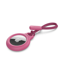 Load image into Gallery viewer, Belkin Apple Airtag Secure Holder with Strap - Apple Air Tag Keychain - Airtag Holder with Strap for Key Ring - Airtag Keychain Accessories - Scratch Resistant Airtag Case with Raised Edges
