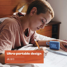 Load image into Gallery viewer, Jbl Go3 Wireless Portable Bluetooth Speakers Battery Powered Shelf Mount Renewed speakers
