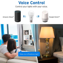 Load image into Gallery viewer, Etekcity ESL100 Smart Light Bulb Works with Alexa, Google Home and IFTTT, 4 Count (Pack of 1), 9W (60W Equivalent), 806LM, 2700K, No Hub Required, 4 Pack
