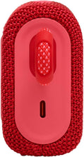 Load image into Gallery viewer, JBL Go 3: Portable Speaker with Bluetooth, Built-in Battery, Waterproof and Dustproof Feature - Red (JBLGO3REDAM)
