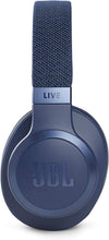 Load image into Gallery viewer, JBL Live 660NC - Wireless Over-Ear Noise Cancelling Headphones with Long Lasting Battery and Voice Assistant - Blue (Renewed)
