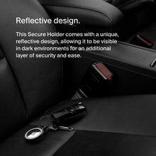 Load image into Gallery viewer, Belkin Apple AirTag Secure Holders with Key Ring - Durable, Scratch-Resistant Case with Open Face &amp; Raised Edges
