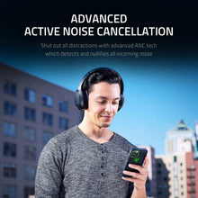Load image into Gallery viewer, Razer Opus Active Noise Cancelling ANC Wireless Headphones: THX Audio Tuning - 25 Hr Battery - Bluetooth &amp; 3.5mm Jack Compatible - Auto Play/Auto Pause - Carrying Case Included - Classic Black
