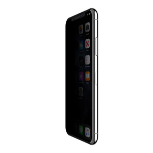 Belkin SCREENFORCE Tempered Glass Privacy Screen Protector for iPhone Xs Max, iPhone 11 Pro Max, OVA005zz