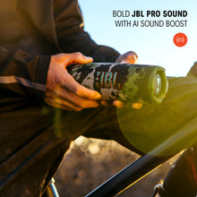 Load image into Gallery viewer, JBL Flip 7 - Portable Waterproof and Drop-Proof Speaker, Bold JBL Pro Sound with AI Sound Boost, 16Hrs of Playtime, and PushLock System with Interchangeable Accessories (Black) (Renewed)
