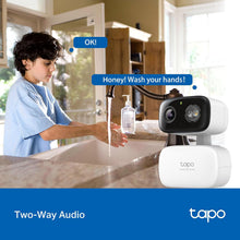Load image into Gallery viewer, Tapo TP-Link Pan Tilt Security Camera for Baby Monitor, Dog Camera w/Motion Detection, 2-Way Audio Siren, Night Vision, Cloud &amp;SD Card Storage
