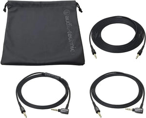 Audio-Technica ATH-MSR7BK SonicPro Over-Ear High-Resolution Audio Headphones, Black