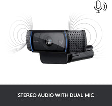 Load image into Gallery viewer, Logitech HD Pro Webcam C920, 1080p Widescreen Video Calling and Recording-(Renewed)
