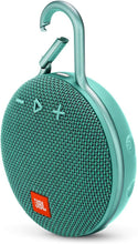 Load image into Gallery viewer, JBL JBLCLIP3TEAL Clip 3 Portable Waterproof Wireless Bluetooth Speaker - Teal, 6.5 X 4.3 X 2
