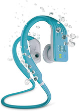 Load image into Gallery viewer, JBL Endurance Dive Waterproof Wireless In-Ear Sports Headphones with Built-in Mp3 Player (Teal) (Renewed)
