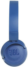 Load image into Gallery viewer, JBL Pure Bass Sound Bluetooth JBLT450BTBLU Wireless On-Ear Headphones Blue
