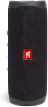 Load image into Gallery viewer, JBL Flip 5 Waterproof Portable Wireless Bluetooth Speaker Bundle - (Pair) Black (Renewed)

