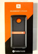 Load image into Gallery viewer, JBL SoundBoost Moto Mod Speaker moto Z, Black
