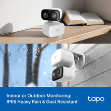 Load image into Gallery viewer, Tapo TP-Link Pan Tilt Security Camera for Baby Monitor, Dog Camera w/Motion Detection, 2-Way Audio Siren, Night Vision, Cloud &amp;SD Card Storage
