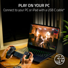 Load image into Gallery viewer, Razer Kishi Ultra Gaming Controller for Android, iPhone 15 &amp; 16 Series, iPad Mini A17 Pro &amp; 6 (USB C): Pro Controls - Ergonomic Grip - Stream PC, Xbox, PS5 Games on Mobile, Phone, Tablet - Chroma RGB
