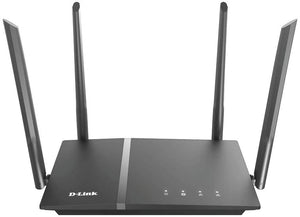 D-Link WiFi Router AC1200 High Power Gigabit Ethernet Dual Band Mesh Wireless Internet for Home Gaming Parental Control Wi-Fi (DIR-1260)