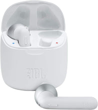 Load image into Gallery viewer, JBL Tune 225TWS True Wireless Earbud Headphones - Pure Bass Sound, Bluetooth, 25H Battery, Dual Connect, Native Voice Assistant (White)
