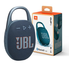 Load image into Gallery viewer, JBL Clip 5 - Ultra-PortaJBL Clip 5 - Ultra-Portable, Waterproof &amp; Dustproof Bluetooth Speaker, Big Pro Sound with Punchy bass, Integrated Carabiner, Up to 12 Hours of Play, (Black) (Renewed)
