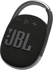 JBL Clip 4: Portable Speaker with Bluetooth, Built-in Battery, Waterproof and Dustproof Feature (Black)