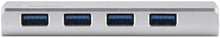 Load image into Gallery viewer, Belkin USB-IF Certified USB 3.0 4-Port Hub with 1-Meter USB Type C (USB-C) to Micro-B Cable
