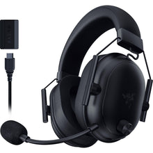 Load image into Gallery viewer, Razer BlackShark V2 HyperSpeed Wireless Gaming Headset: 280g Lightweight - THX Spatial Audio - Bendable Mic - 50mm Drivers - 2.4GHz, Bluetooth or USB - 70 Hr Battery w/USB Type C Charging - Black
