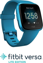 Load image into Gallery viewer, Fitbit Versa Lite Edition Smartwatch with S/L bands - White/Silver (Renewed)
