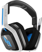 Load image into Gallery viewer, ASTRO Gaming A20 Wireless Headset Gen 2 for PlayStation 5, PlayStation 4, PC &amp; Mac - White/Blue (Renewed)
