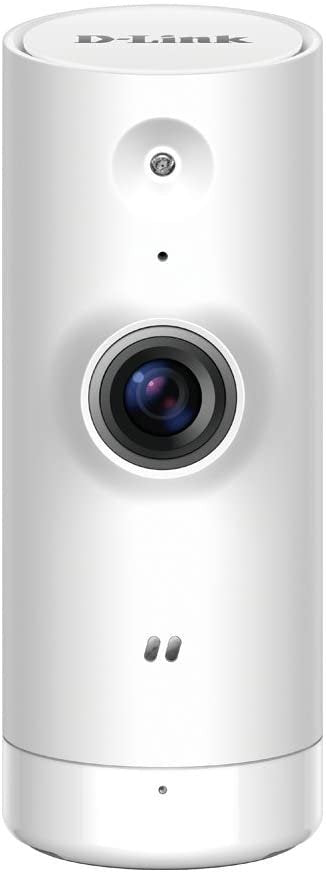 D-Link DCS-8000LH Single Pack, 120-degree Wide View Angle Security Camera, Mini HD Camera with Built-in Night Vision, Motion and Sound Detection (Renewed)