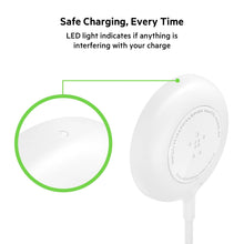 Load image into Gallery viewer, Belkin Magnetic Wireless Charger (Power Supply Not Included) Compatible with MagSafe with 2M (6ft) Extra-Long Cable Qi Charging Pad for iPhone 12,
