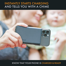 Load image into Gallery viewer, myCharge Portable Charger iPhone 14, 13, 12 &amp; Mag Safe Cases - MagLock 6000mAh Wireless Magnetic Power Bank - Compatible with MagSafe Battery Pack, USB C Cable Input/Output - Graphite
