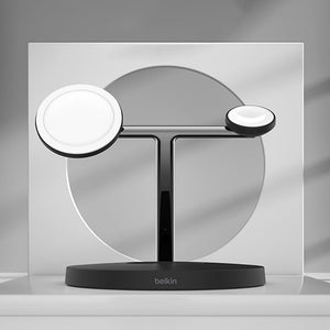 Belkin MagSafe Charger Compatible 3-in-1 Wireless Charging Stand