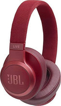 Load image into Gallery viewer, JBL Live 500BT Wireless Over-Ear Headphones (red)
