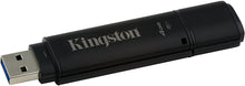 Load image into Gallery viewer, Kingston Digital 4GB USB 3.0 DT4000 G2 256 AES FIPS 140-2 Level 3 Encrypted (DT4000G2DM/4GB)
