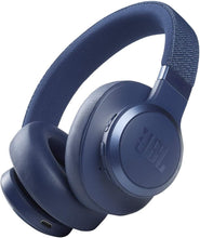 Load image into Gallery viewer, JBL Live 660NC - Wireless Over-Ear Noise Cancelling Headphones with Long Lasting Battery and Voice Assistant - Blue (Renewed)
