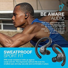 Load image into Gallery viewer, JLab JBuds Air Sport True Wireless Bluetooth Earbuds + Charging Case, Black, IP66 Sweat Resistance, Class 1 Bluetooth 5.0 Connection, 3 EQ Sound Settings Signature, Balanced, Bass Boost
