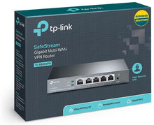 Load image into Gallery viewer, TP-Link TL-R600VPN SafeStream Gigabit Broadband VPN Router(Renewed).
